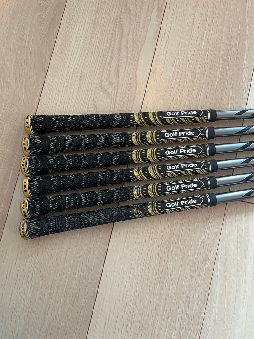 MCI blackアイアン用シャフト 6本セット