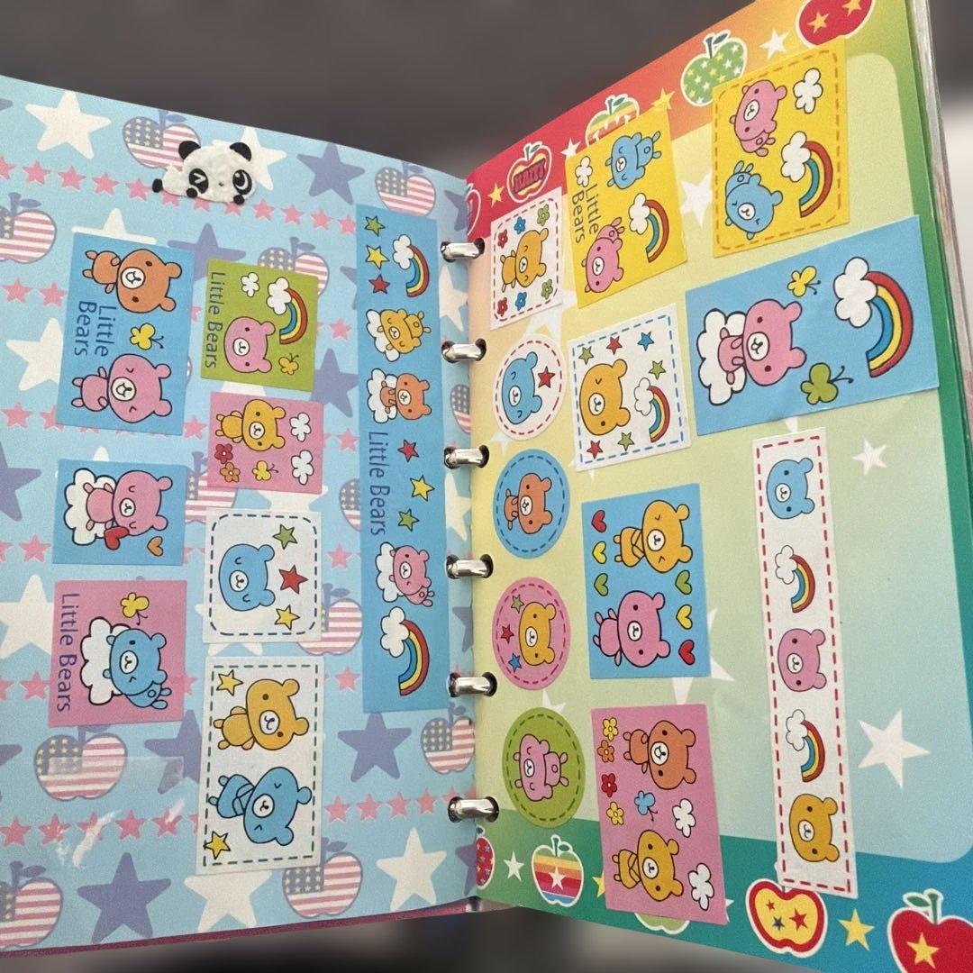 シール帳　当時　2002年頃　ポストカード付き　ギャルズ　なかよし　レトロ