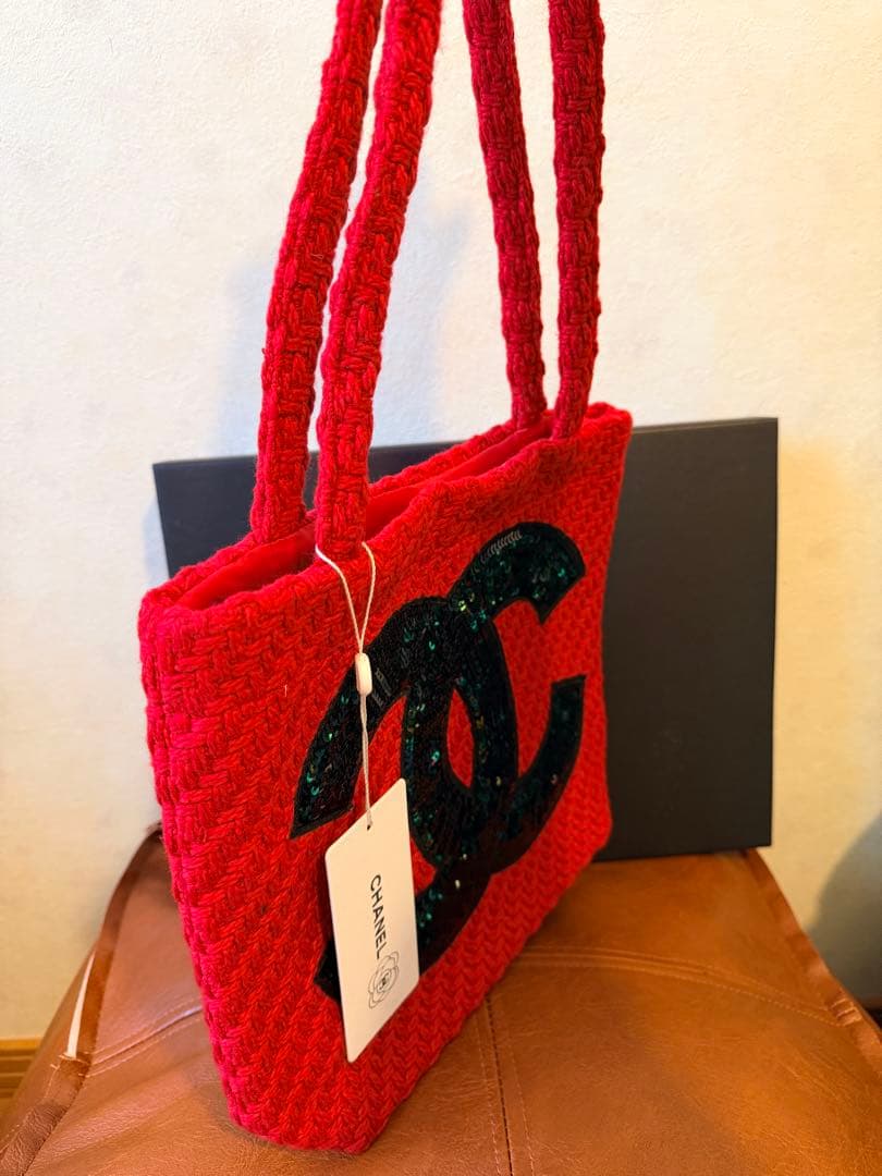 CHANEL トートバッグ ビッグココ　ハンドバッグ　シャネルノベルティ