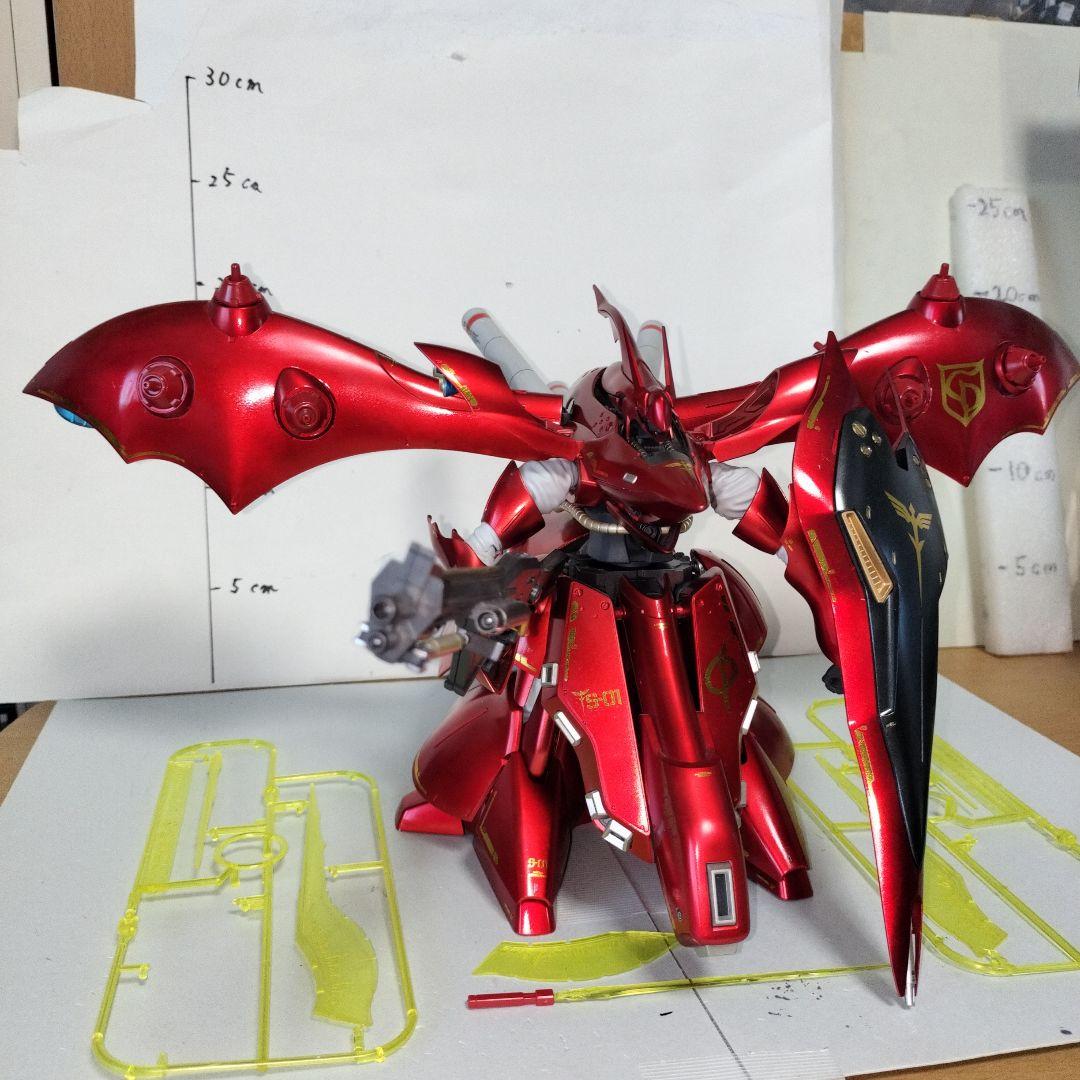 D*C様 HG 1/144 ナイチンゲール 塗装完成品 逆襲のシャア ガンプラ