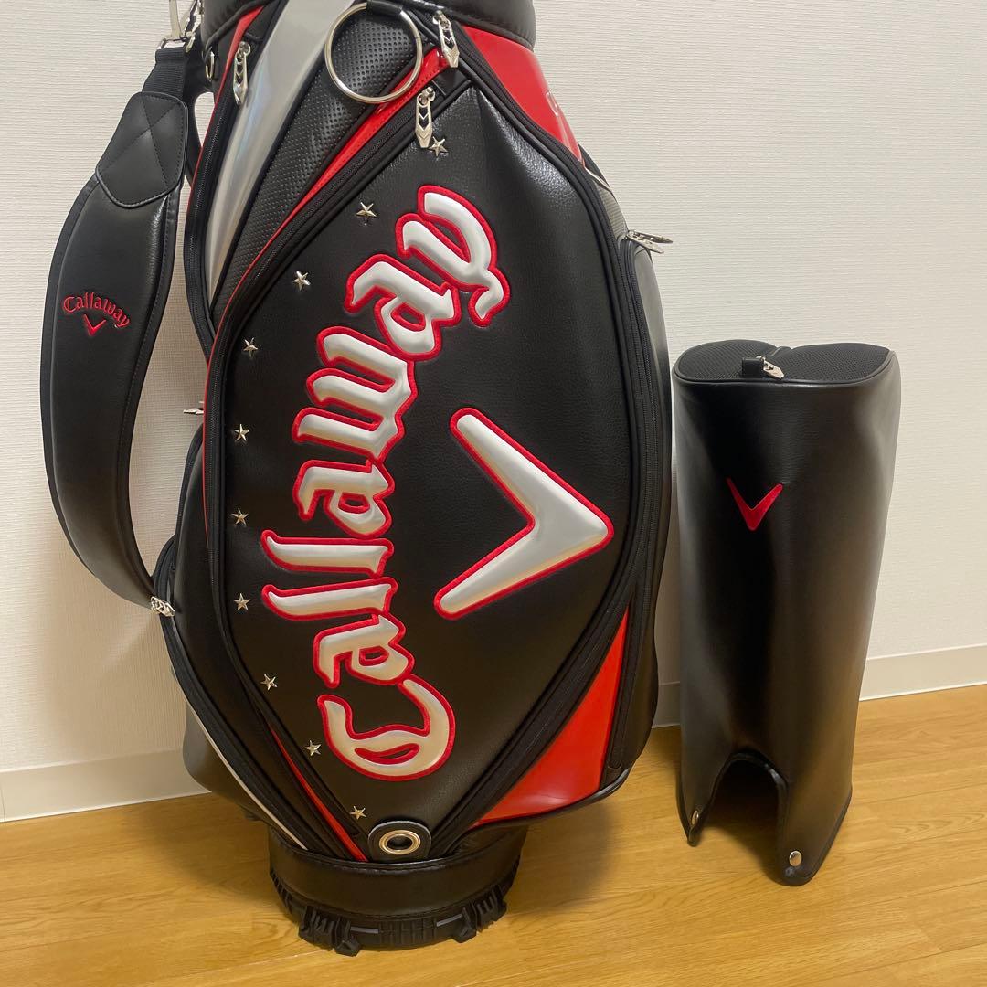 【週末限定値下げ】キャロウェイ キャディバッグ BLACK&RED 9.5型
