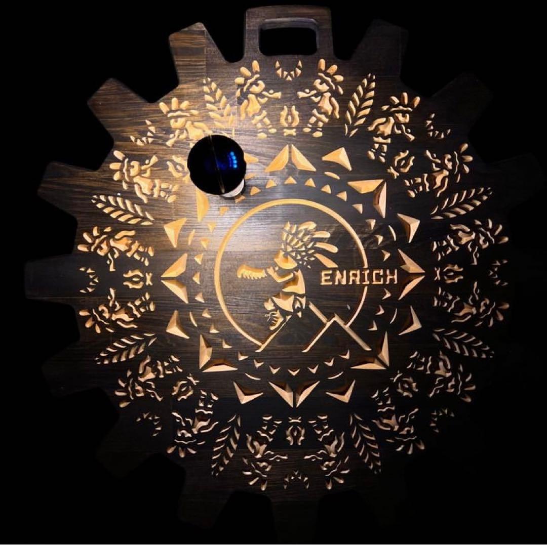 ENRICHエンリッチ　ココペリ　サイドテーブル　GGCrew コラボ