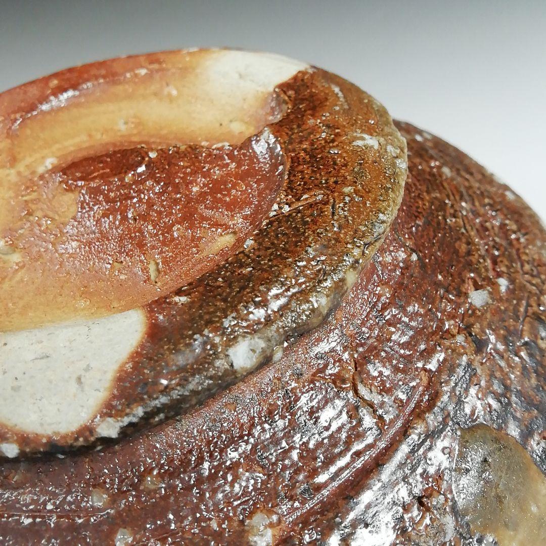 Ｔ５８４　茶碗　『信楽焼』『高橋楽斎 造』　共箱　抹茶碗　茶道具