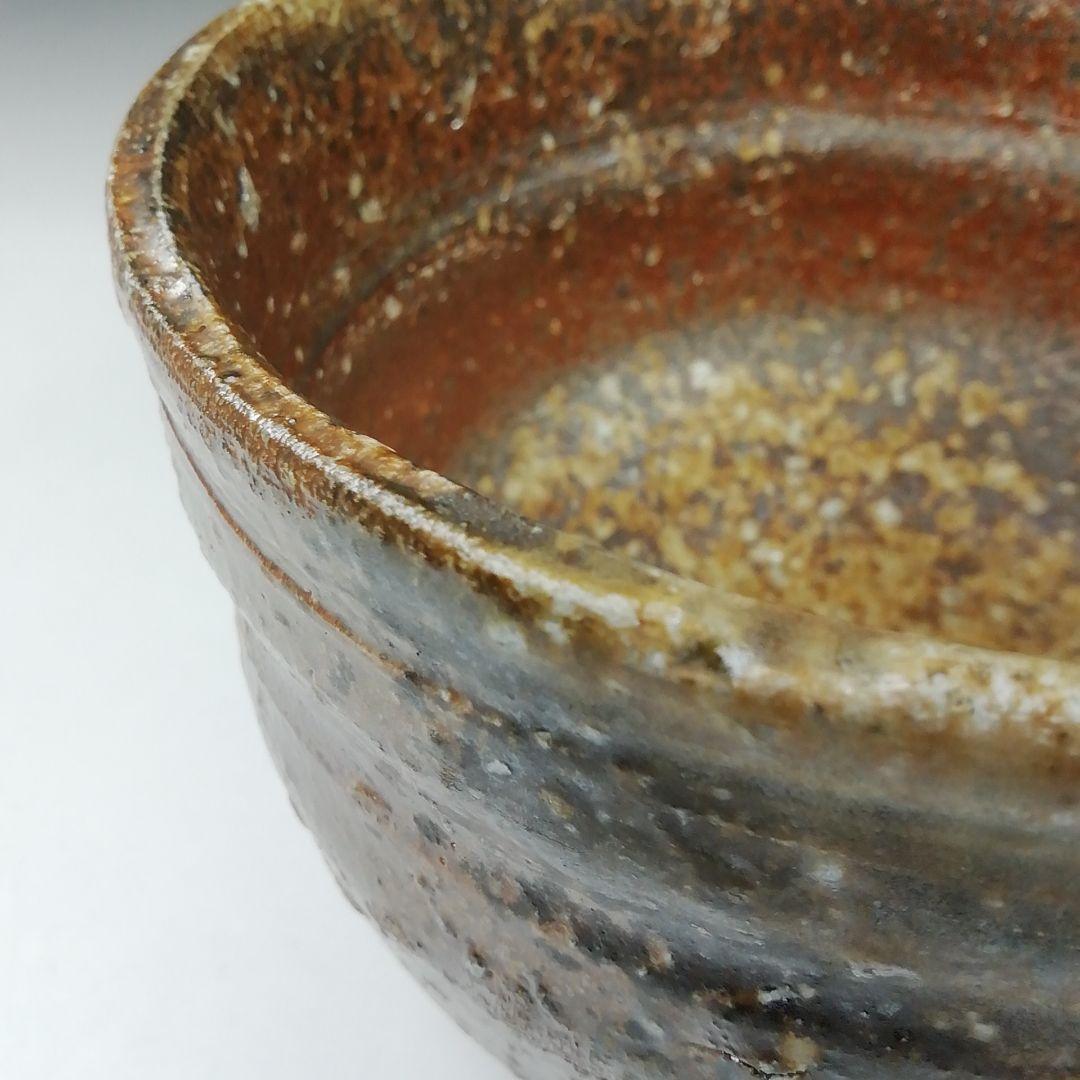 Ｔ５８４　茶碗　『信楽焼』『高橋楽斎 造』　共箱　抹茶碗　茶道具