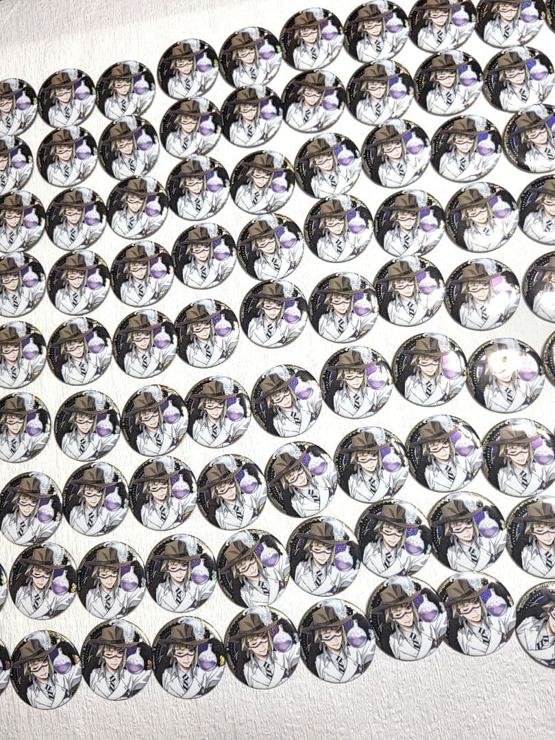 ツイステ ルーク 実験着 缶バッジ セット 痛バ