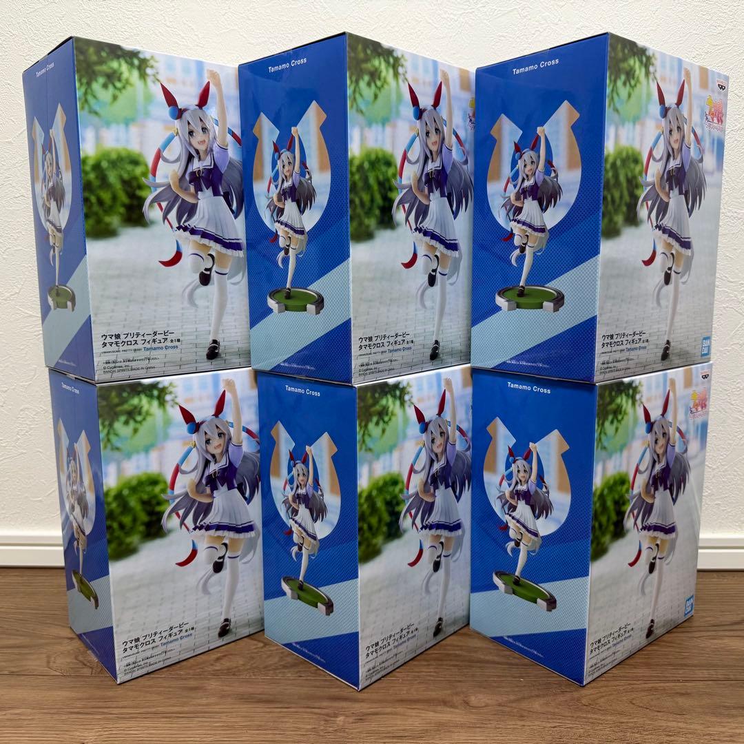 【新品未開封】ウマ娘　タマモクロス 6体セット　販促ポスター付き