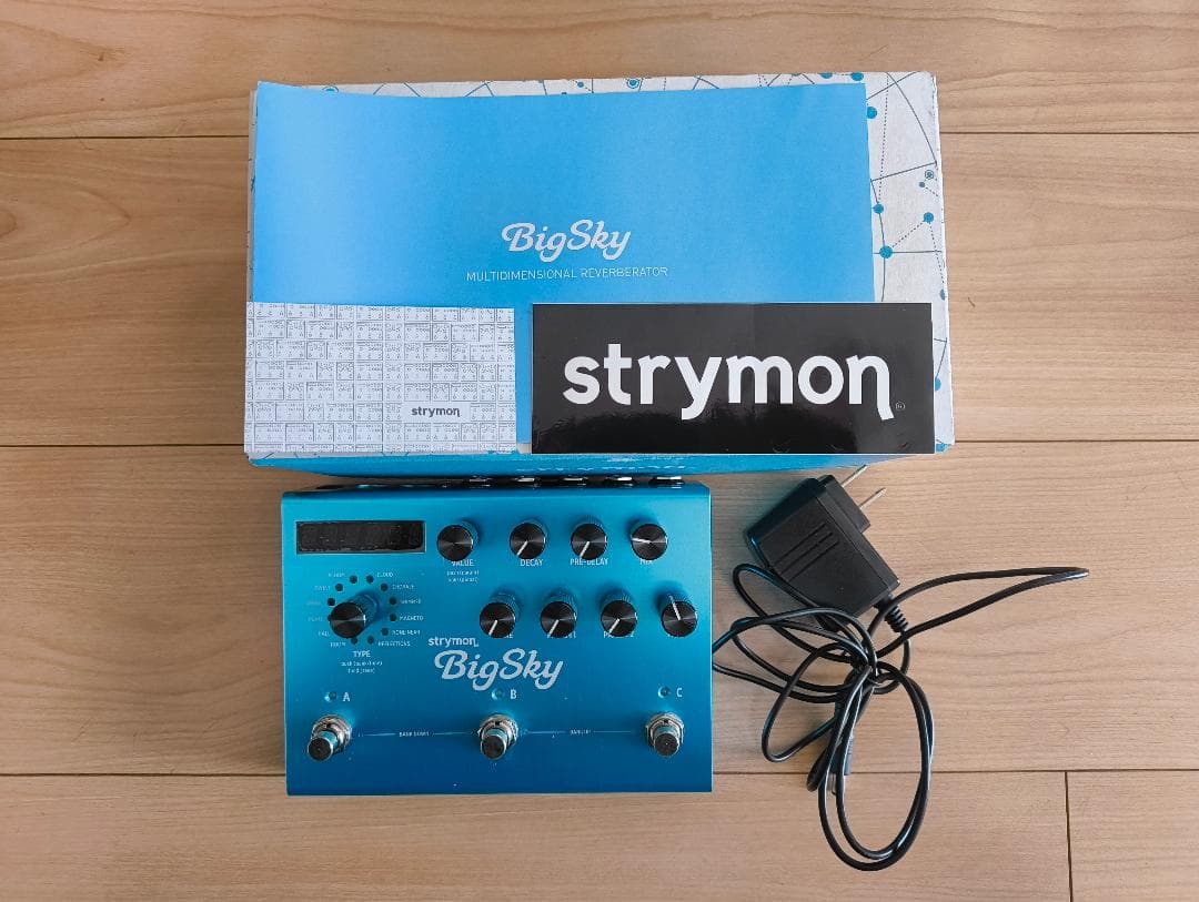 strymon BigSky デジタルリバーブ