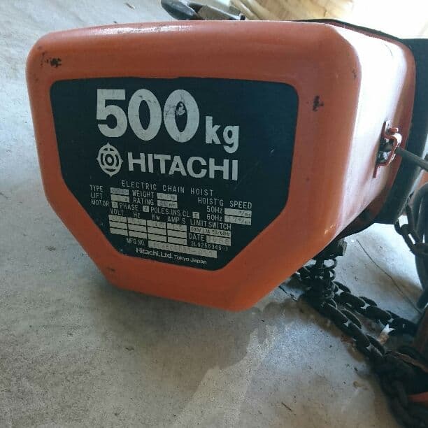 日立500キロホイスト