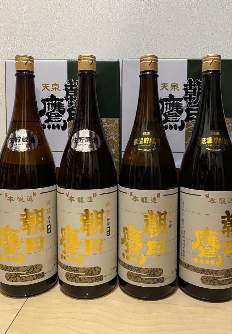 朝日鷹　1800ml 4本セット