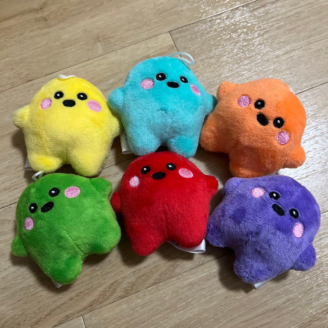 万博　サーキュラーぬいぐるみ　小6色セット