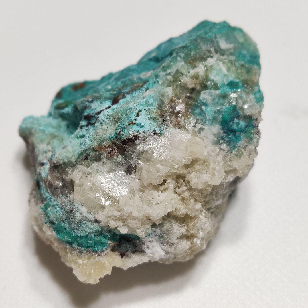 パワーストーン　天然石　クリソコラ　珪孔雀石　原石　31 g　No.53