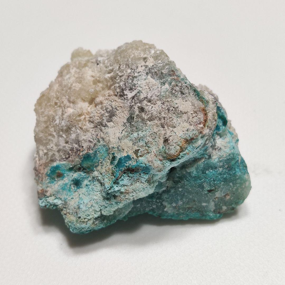 パワーストーン　天然石　クリソコラ　珪孔雀石　原石　31 g　No.53