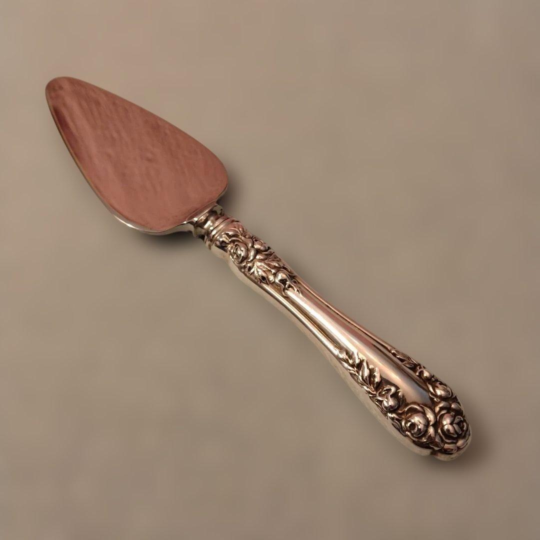 霹靂一閃　純銀ハンドル　ケーキサーバー