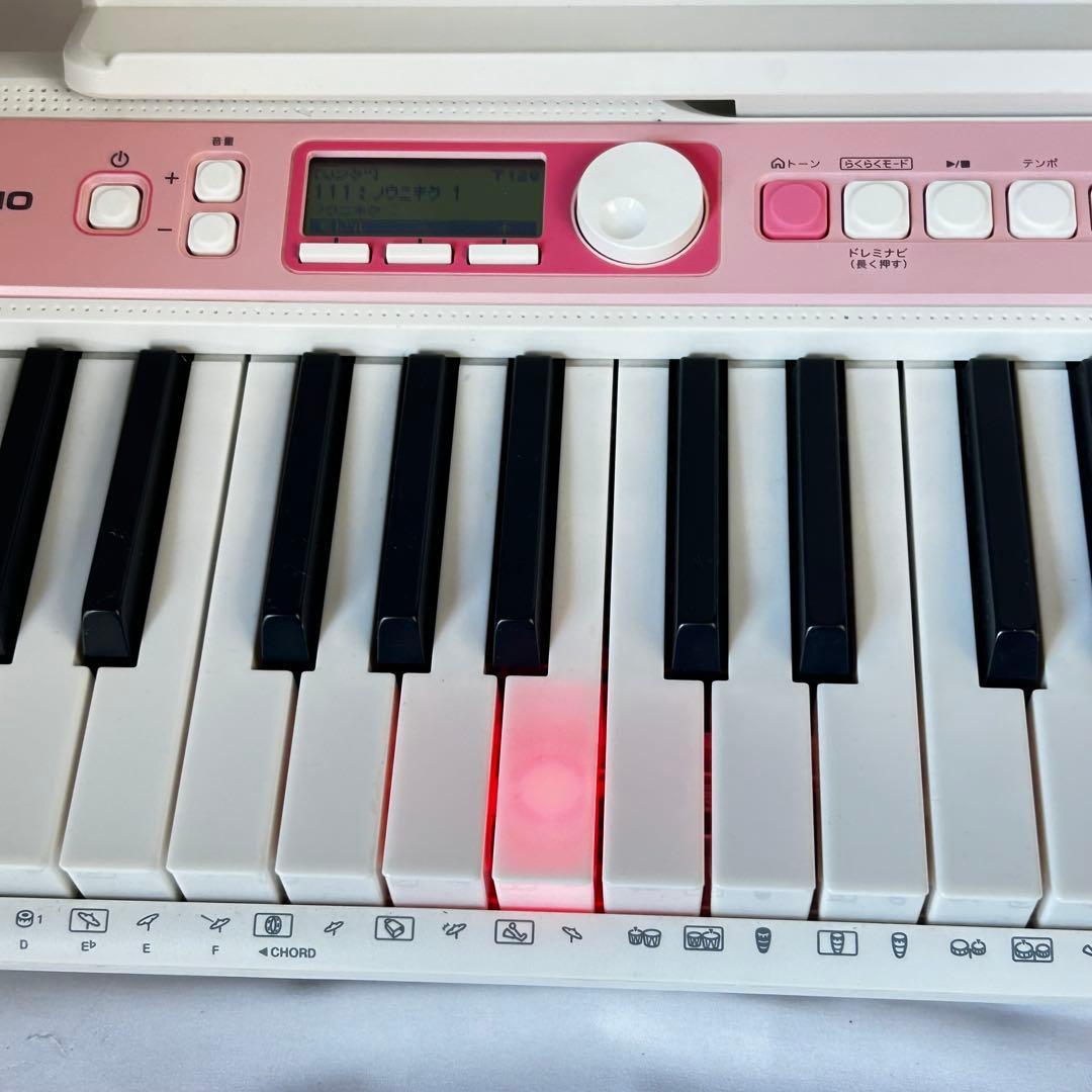 CASIO カシオ キーボード LK-312 光ナビゲーション 61鍵