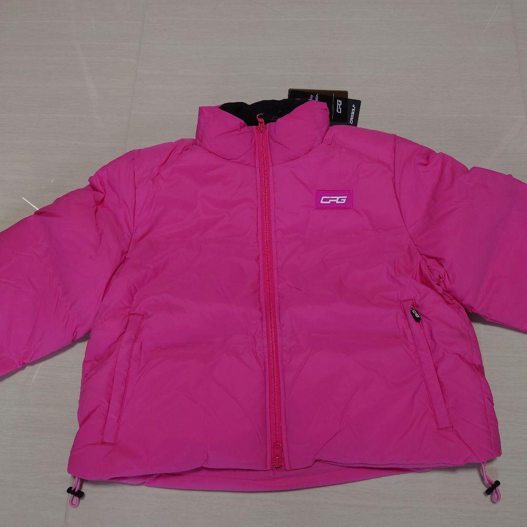 新品　CPG ピンク ダウンジャケット Lサイズ