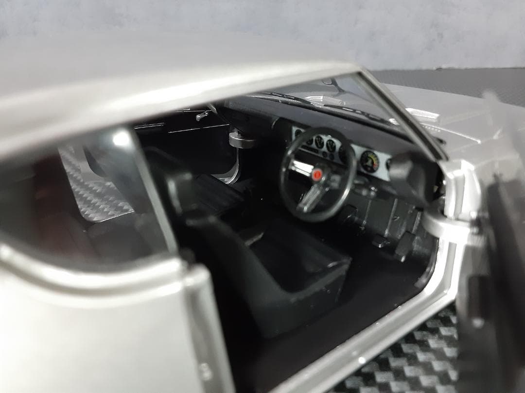 Hachette 1/24 日産 ケンメリ GT-R シルバー カスタム改