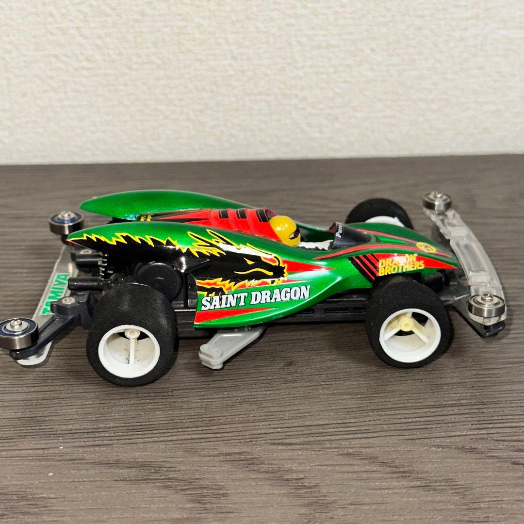 [G11041]ミニ四駆　セイントドラゴン　ローハイトスポンジタイヤ　タミヤ