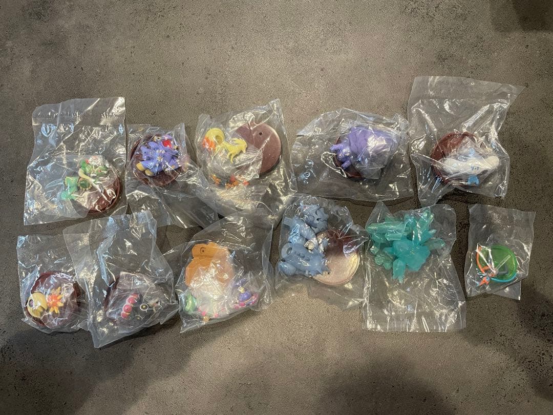 ポケットモンスター　フィギュア　11体セット　立体ポケモン図鑑第8集コンプリート