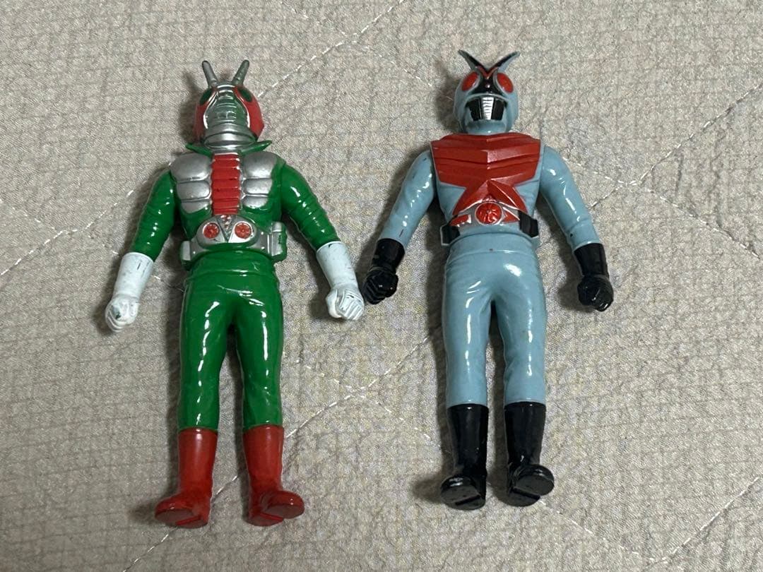 仮面ライダー レトロソフビ11体セット　1987 1988 1989BANDAI