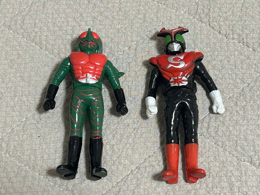 仮面ライダー レトロソフビ11体セット　1987 1988 1989BANDAI