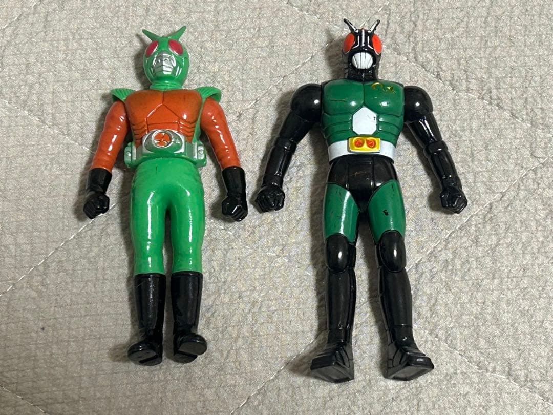 仮面ライダー レトロソフビ11体セット　1987 1988 1989BANDAI