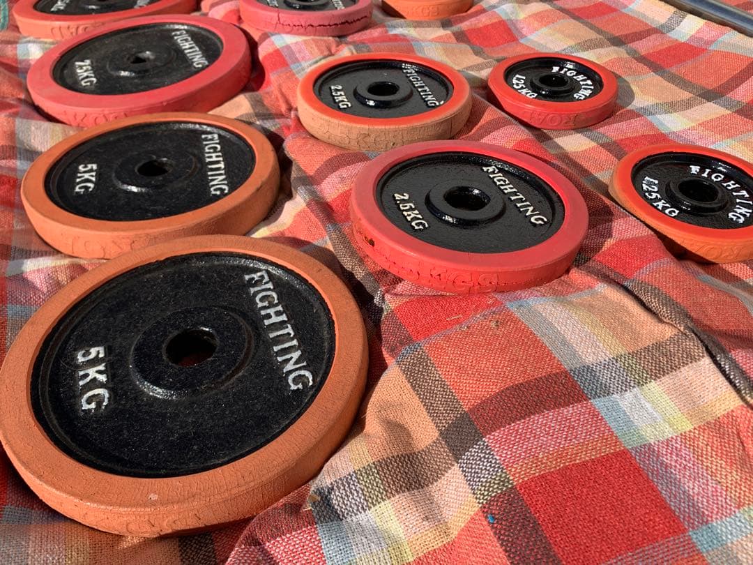 FIGHTING ROAD ベンチプレス用バーベルセット 50kg