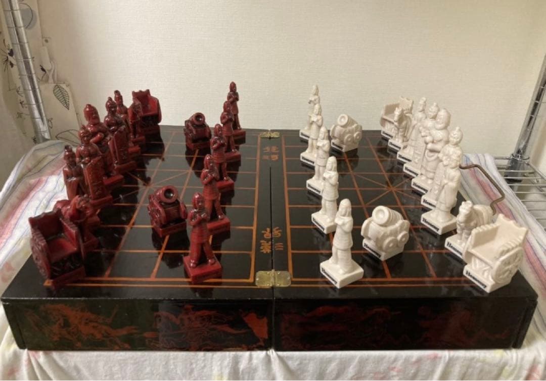 激レア 珍品　Hennessy ヘネシー　中国将棋 シャンチー 象棋コレクション