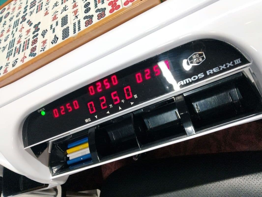 全自動麻雀卓 アモスレックス3 美品！　 上下 整列 なし CSJ　動画あり