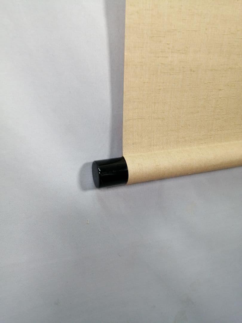 茶道具】大徳寺　前大徳 戸上明道和尚筆　一行「一期一会」 書 掛軸　軸C81