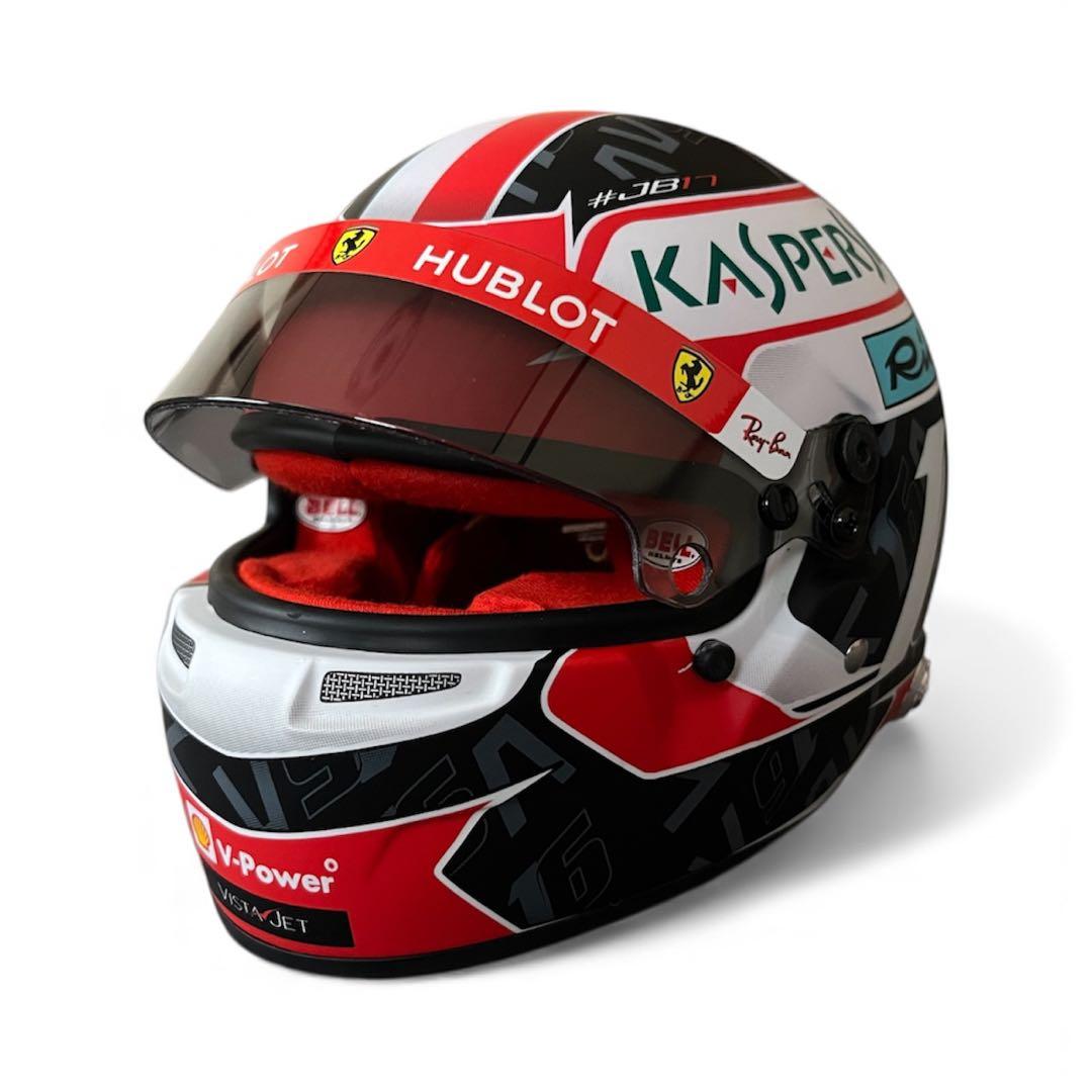 チャールズ・ルクレール　1/2スケール 2019 フェラーリ ヘルメット