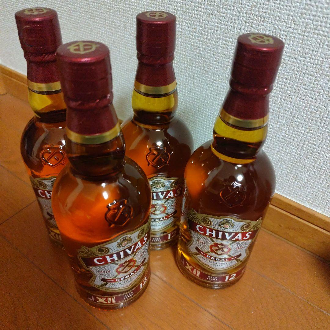 普段使い　CHIVAS 12年 700ml 4本セット