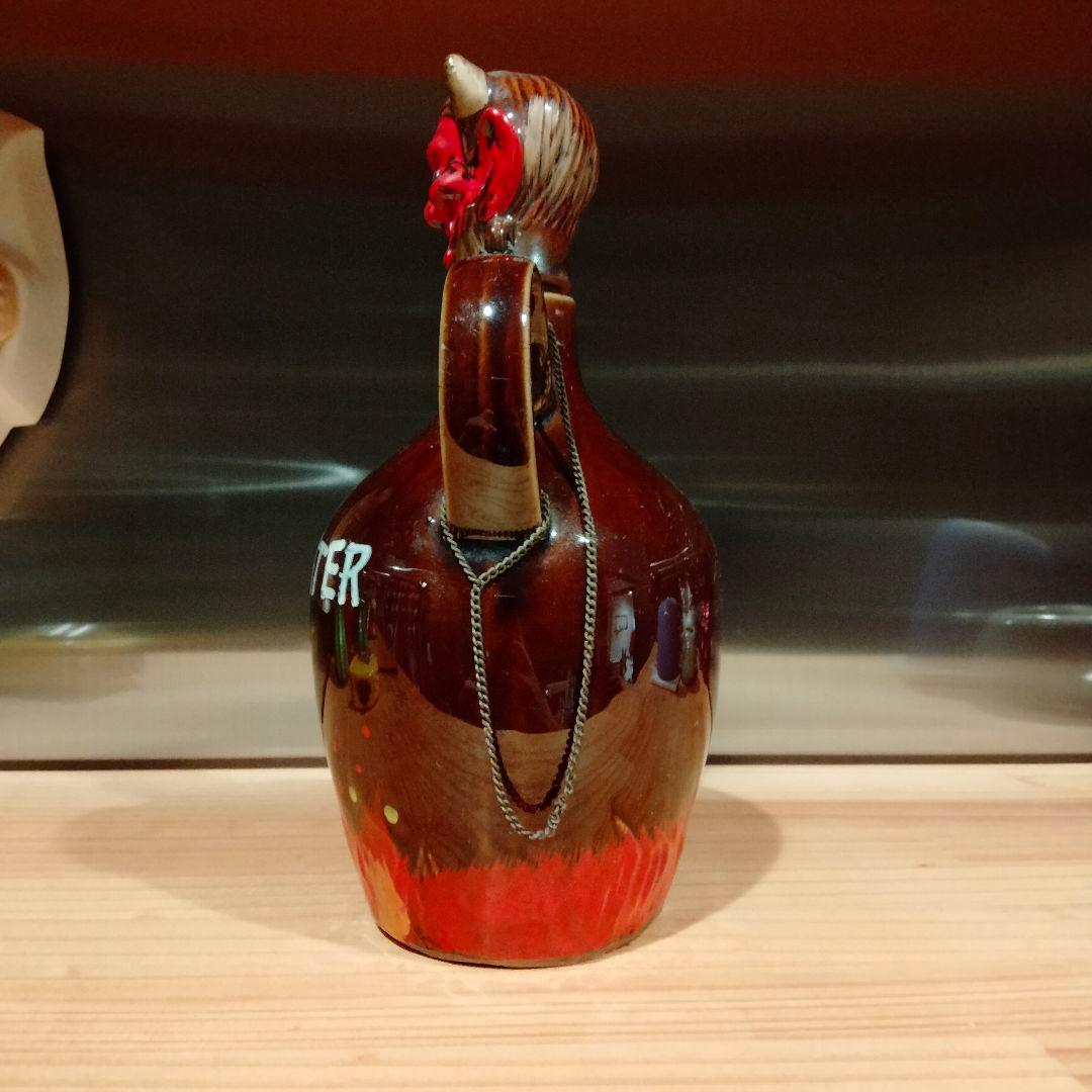 美品　50s デビル　サタン　死神　ビンテージ　デカンタ