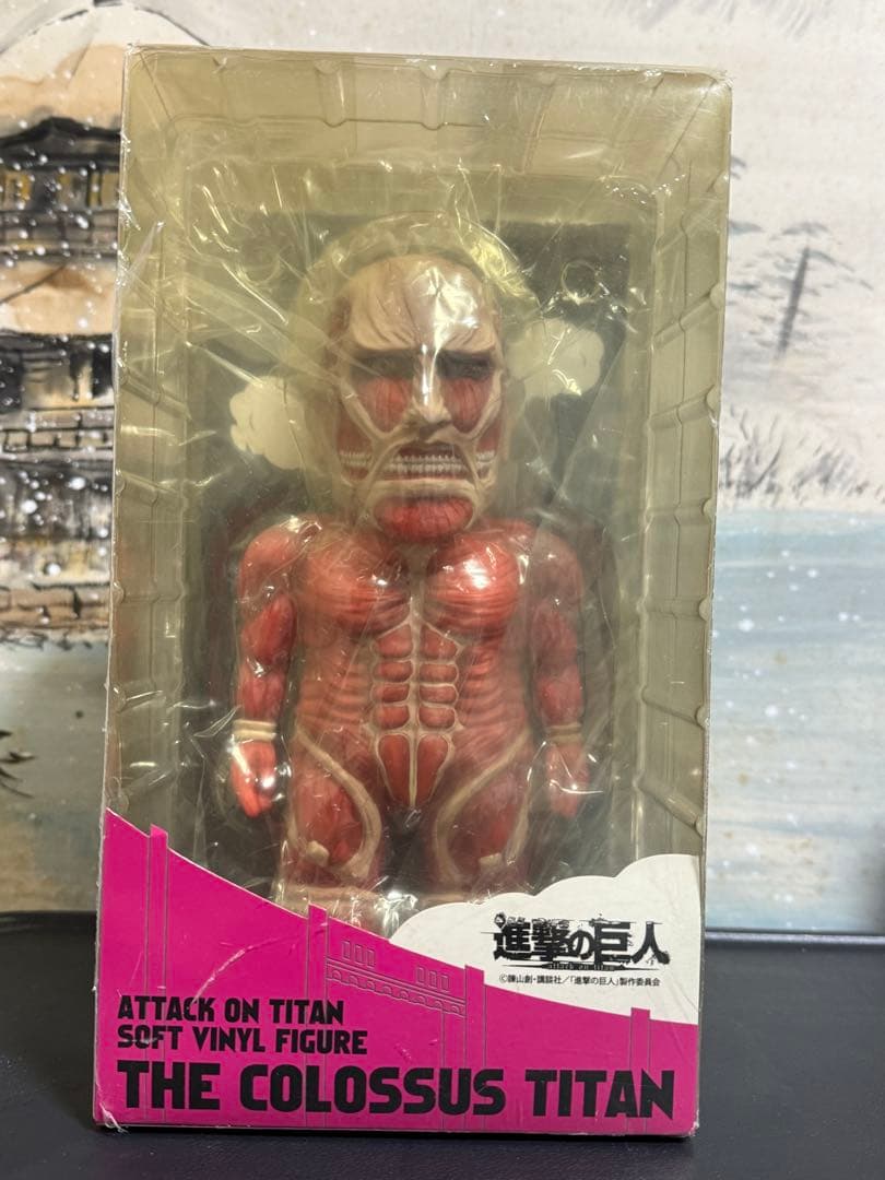 進撃の巨人 ソフビ