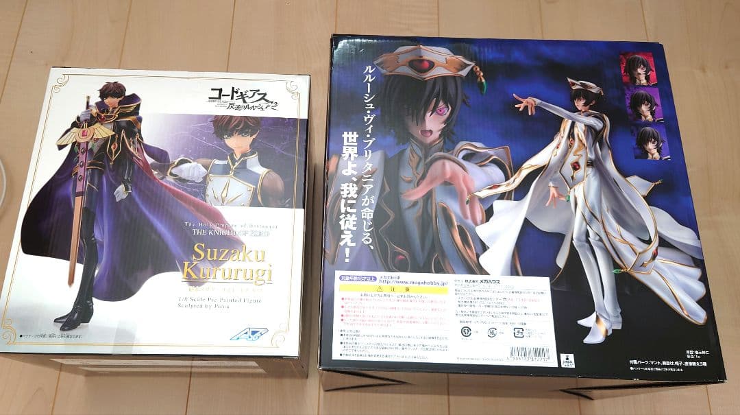 コードギアス反逆のルルーシュ フィギュア 枢木スザク ナイトオブゼロ ルルーシュ