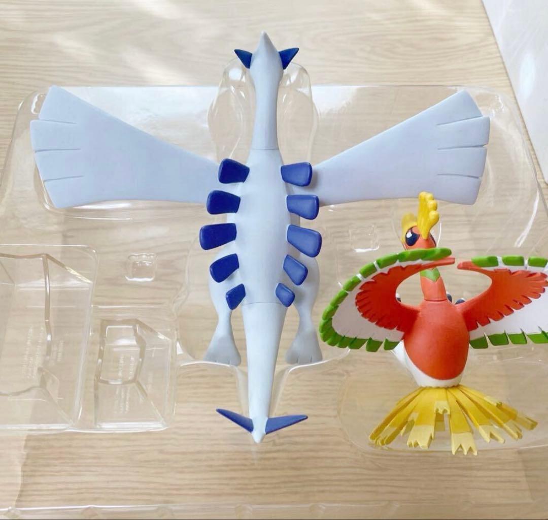 立体ポケモン図鑑　1/40 ルギア　ホウオウ　当選品　美品　フィギュア