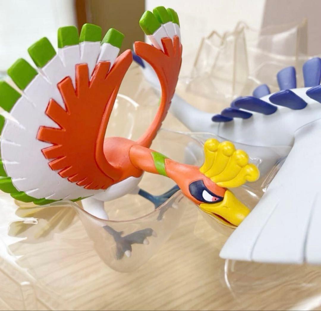 立体ポケモン図鑑　1/40 ルギア　ホウオウ　当選品　美品　フィギュア