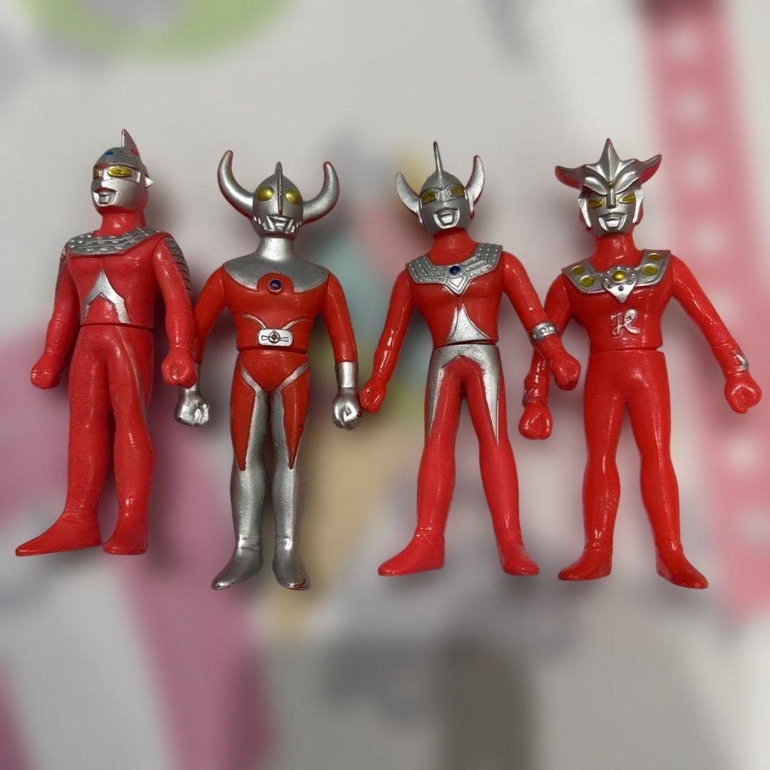 ウルトラマン　ソフビ　昭和レトロ