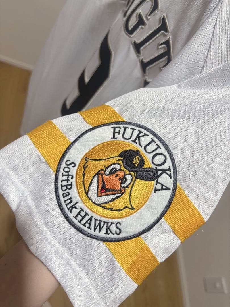 【美品】ソフトバンクホークス 柳田 ユニホーム