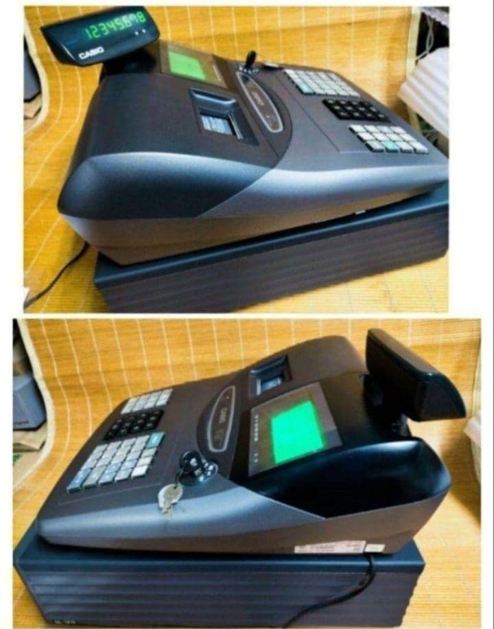 カシオレジスター　TE-120　フル設定込み　送料無料　人気機種　224482