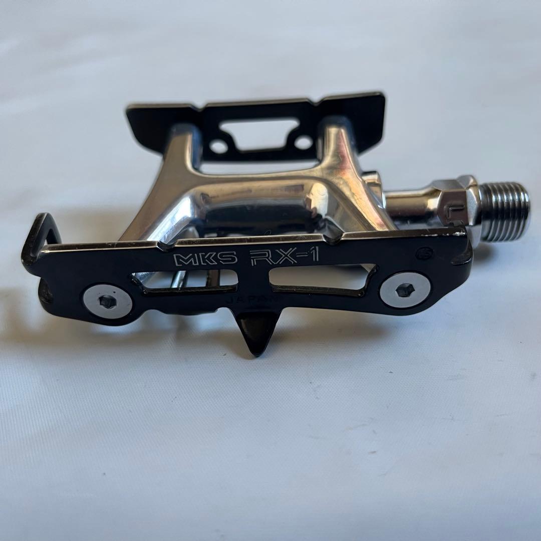 【美品】MKSミカシマ NJS認定ペダルRX-1 +クォーターケージクリップ