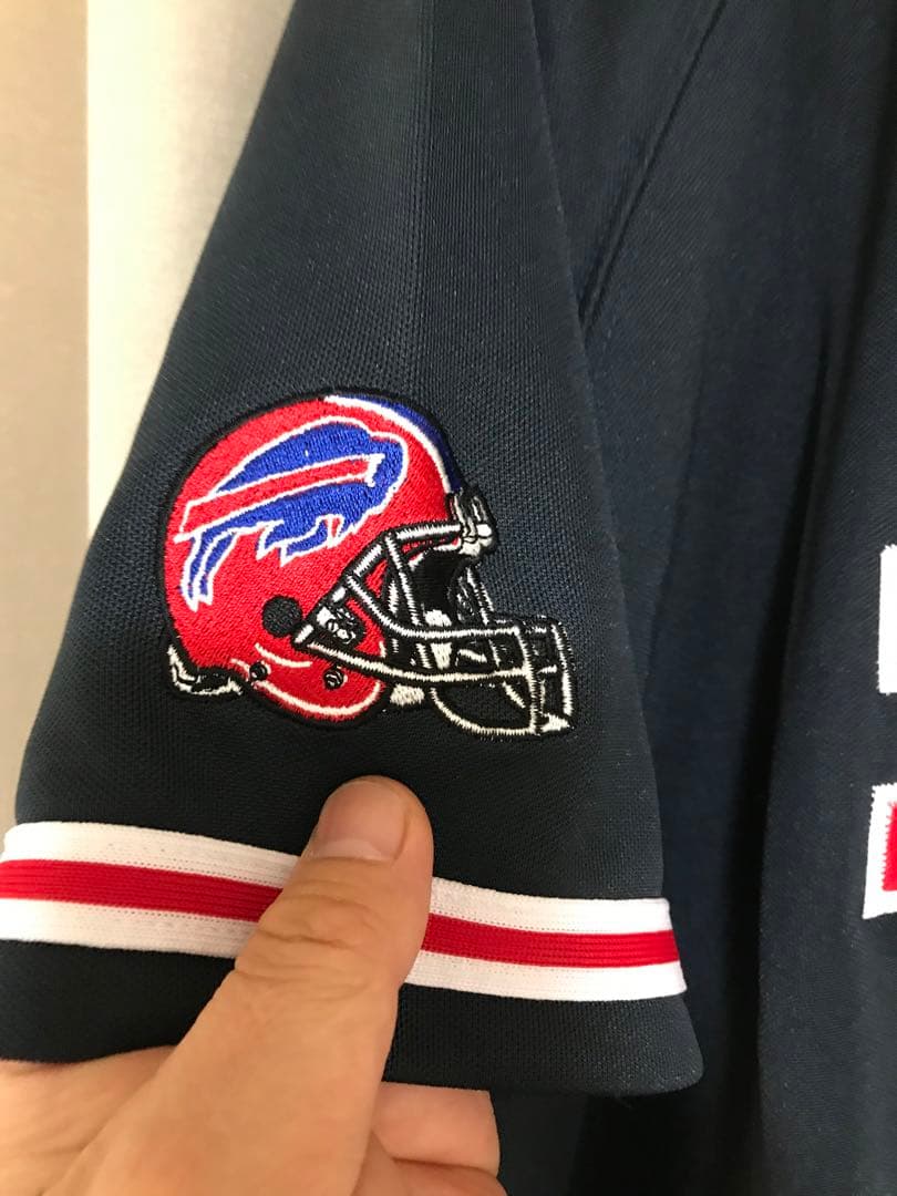 人気商品、新品未使用、NFL、BILLS刺繍、ワッペン、XLサイズ