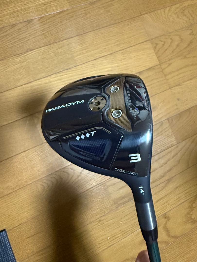 PARADYM フェアウェイウッド 14° 　プロ仕様　シリアル番号付き