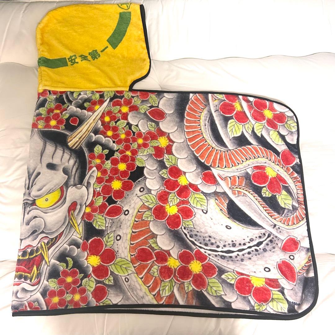 龍が如く 真島吾朗コレクション S賞 真島吾朗フード付きなりきりタオル