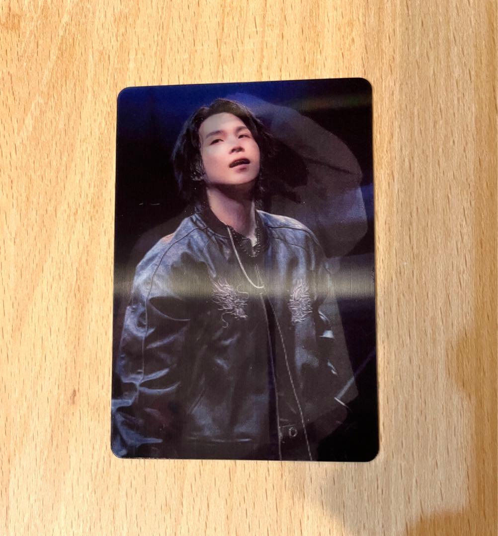 Agust D SUGA D-DAY BTS DVD レンチキュラー　ユンギ