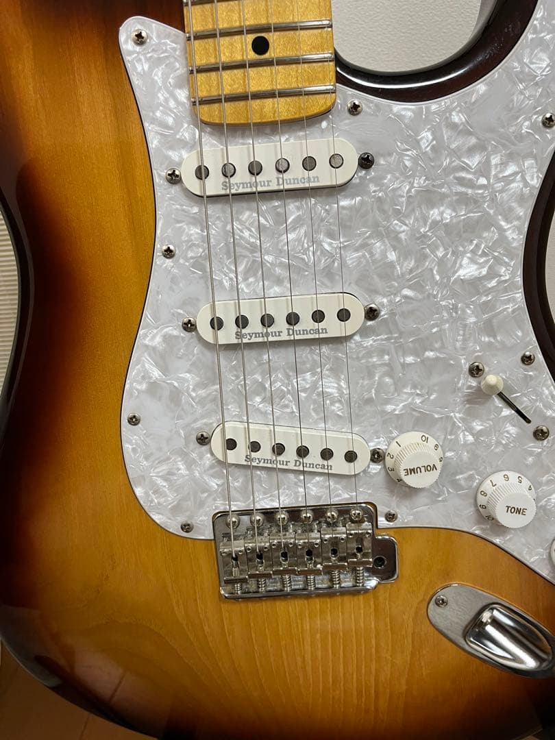 最終値下げ combat カスタム エレキギター サンバースト