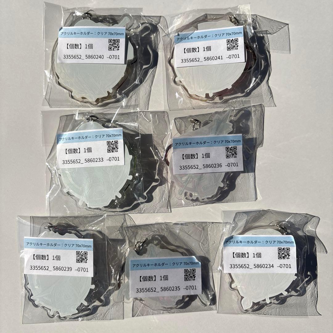 パチンコ　ソードアートオンライン　アクリルキーホルダー　キリト　アスナ　ユイ