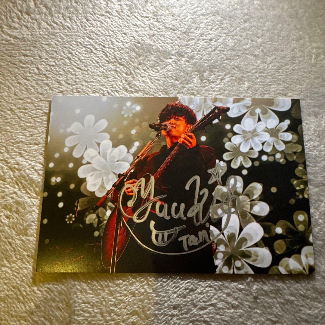 Tani Yuuki サイン入り Memories ポストカード