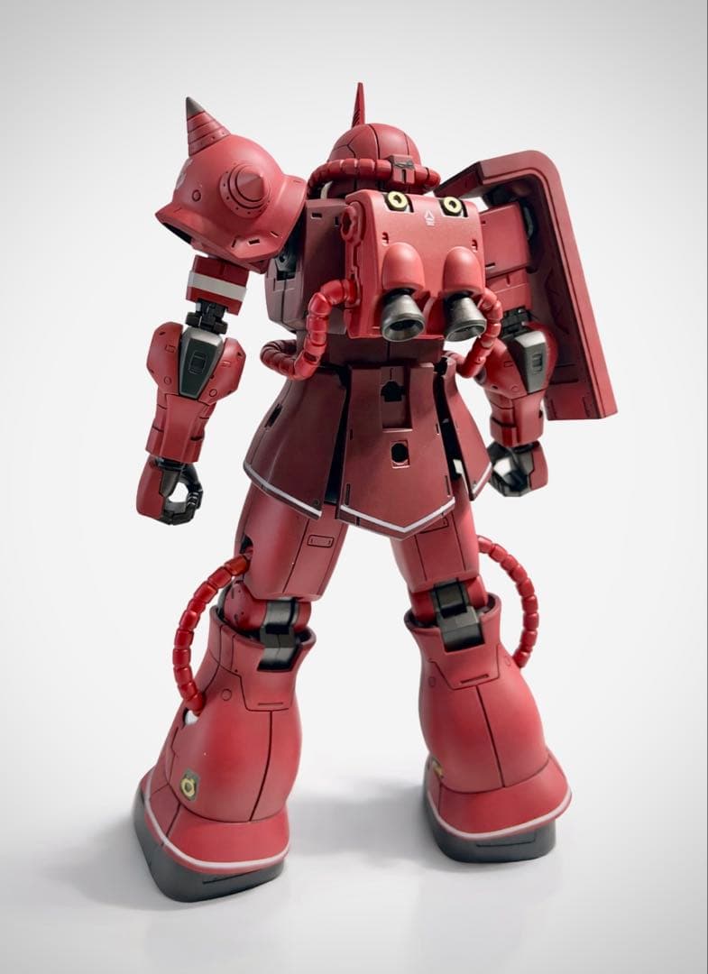 ガンプラHG シャア専用ザクⅡ 赤い彗星ver. 全塗装完成品