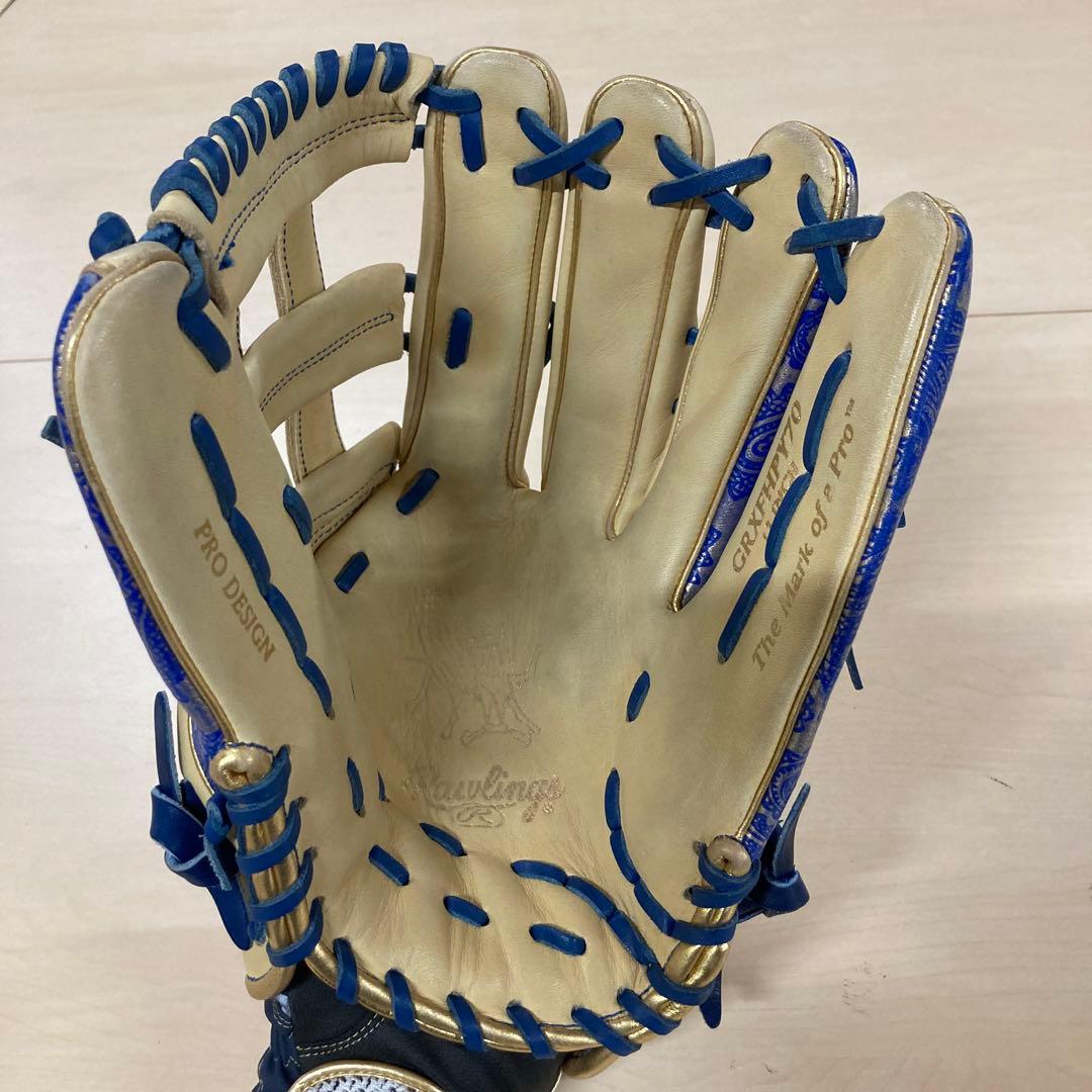 【限定モデル】Rawlings 外野手用 グローブ ペイズリー柄 コユニ対応
