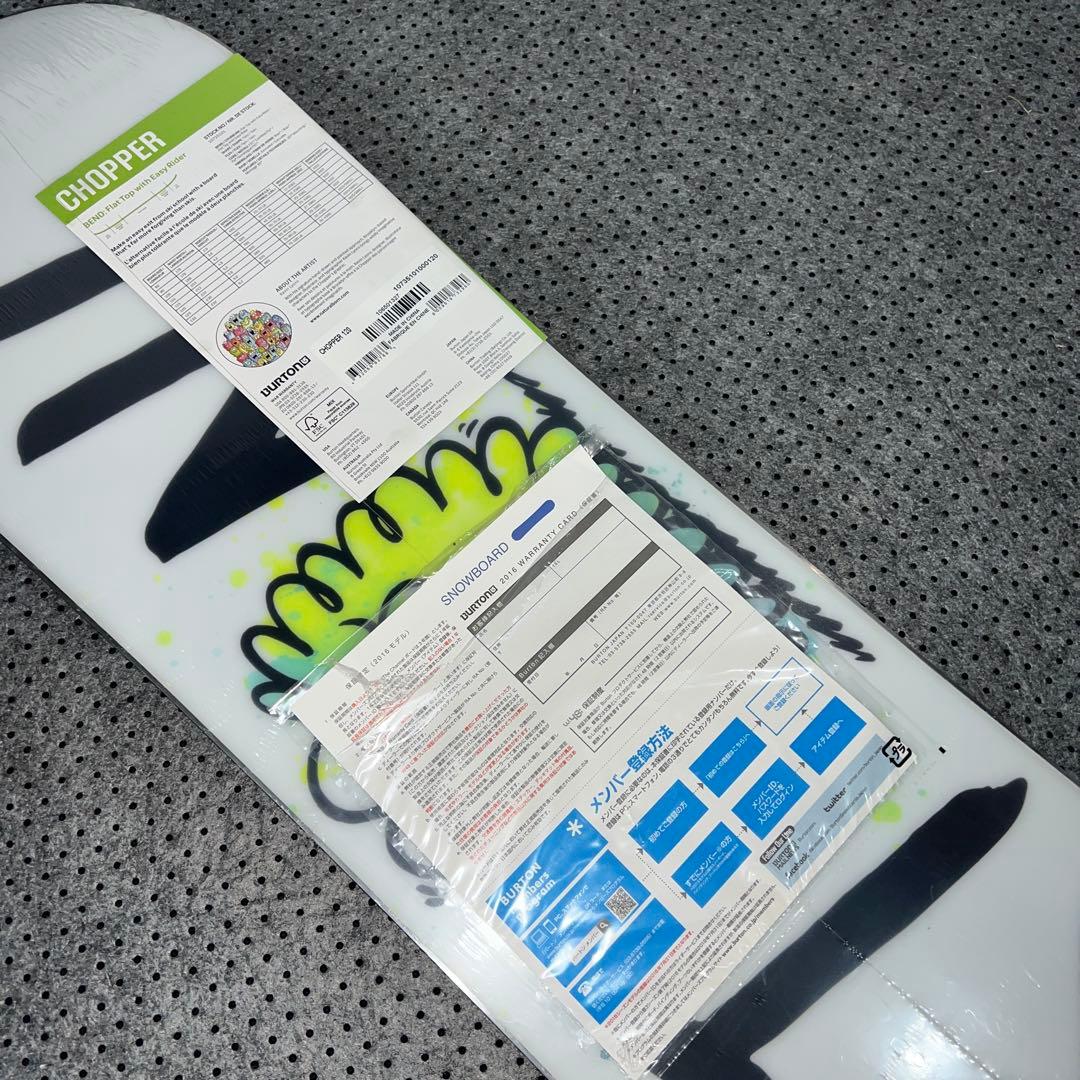 新品未使用 希少品 120cm BURTON CHOPPER キッズスノーボード